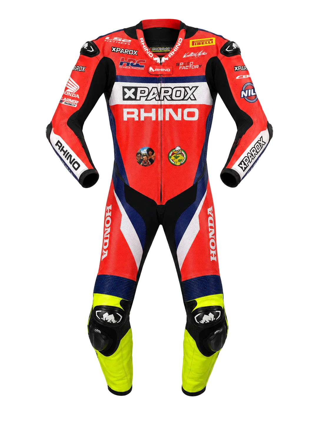 RHINO MODENA – FIM-homologierte Racing-Masslederkombi nach Mass