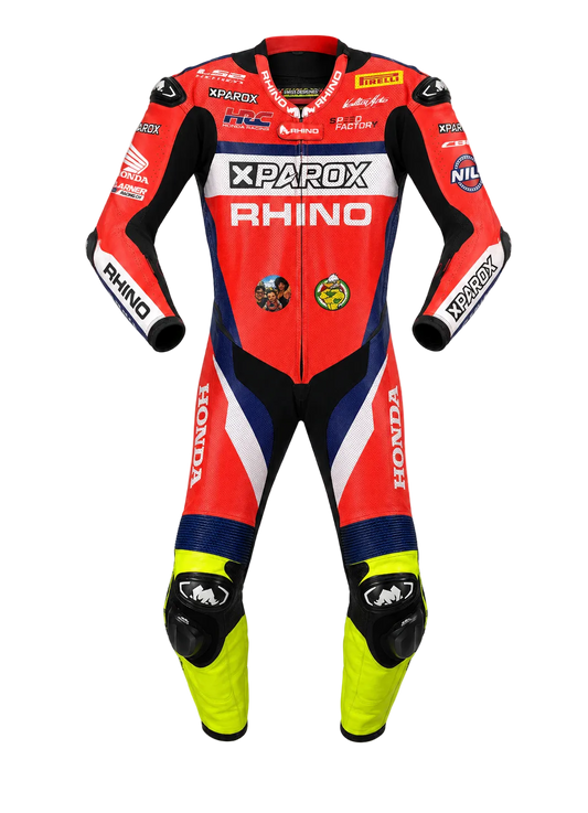 RHINO MODENA – FIM-homologierte Racing-Masslederkombi nach Mass