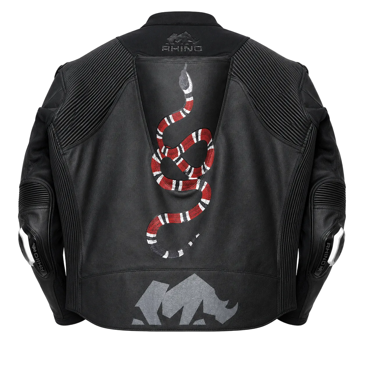 RHINO SPORTING – Motorrad-Lederjacke nach Mass