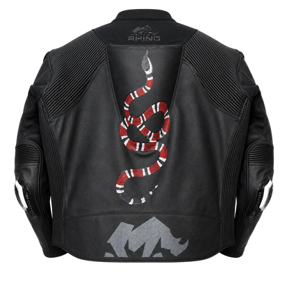 RHINO SPORTING – Motorrad-Lederjacke nach Mass