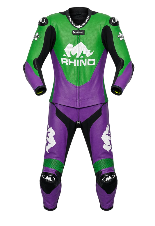 RHINO OMEGA – vielseitige Motorrad-Masslederkombi nach Mass