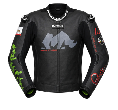 RHINO SPORTING – Motorrad-Lederjacke nach Mass