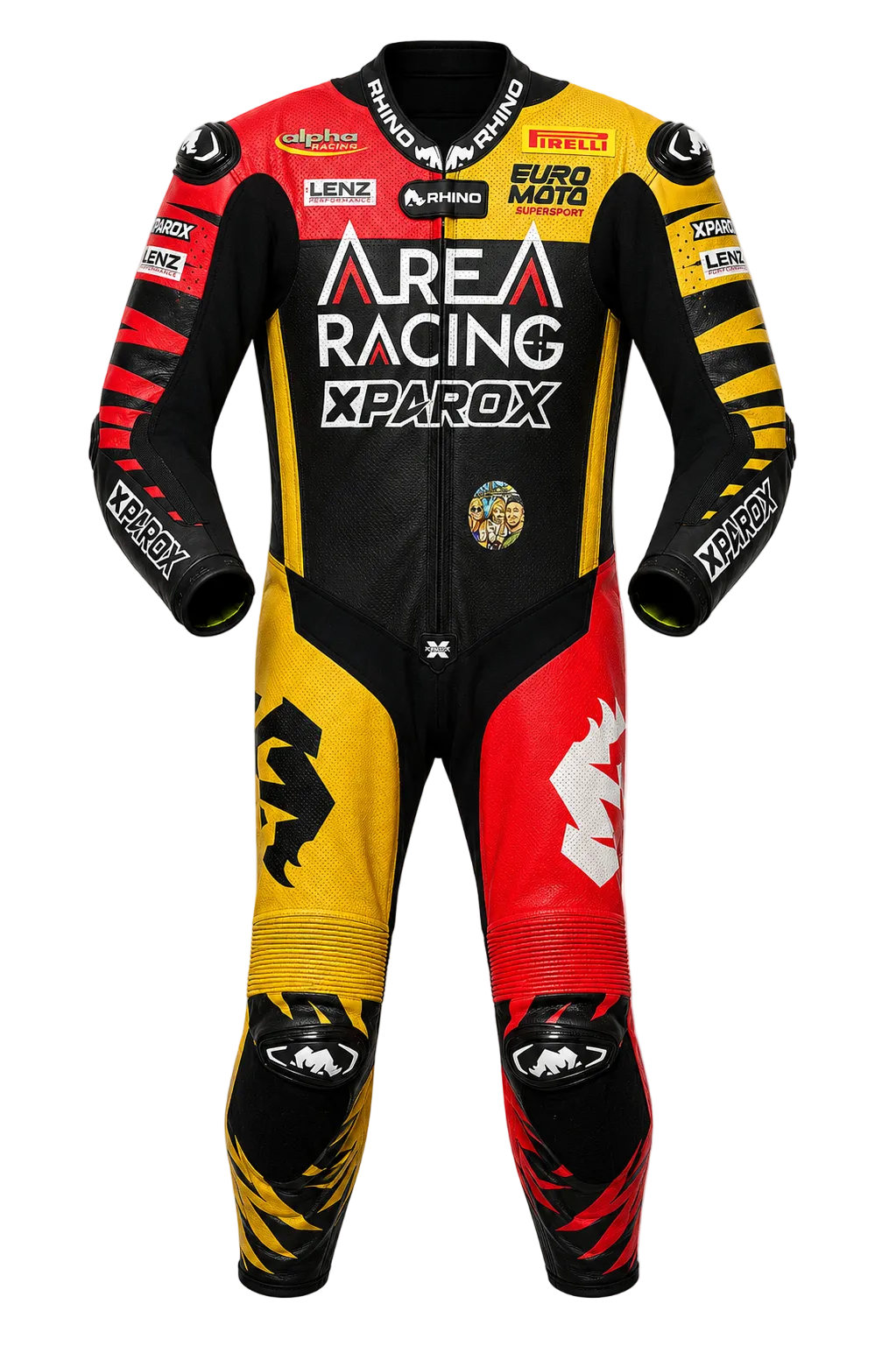 RHINO MODENA – FIM-homologierte Racing-Masslederkombi nach Mass