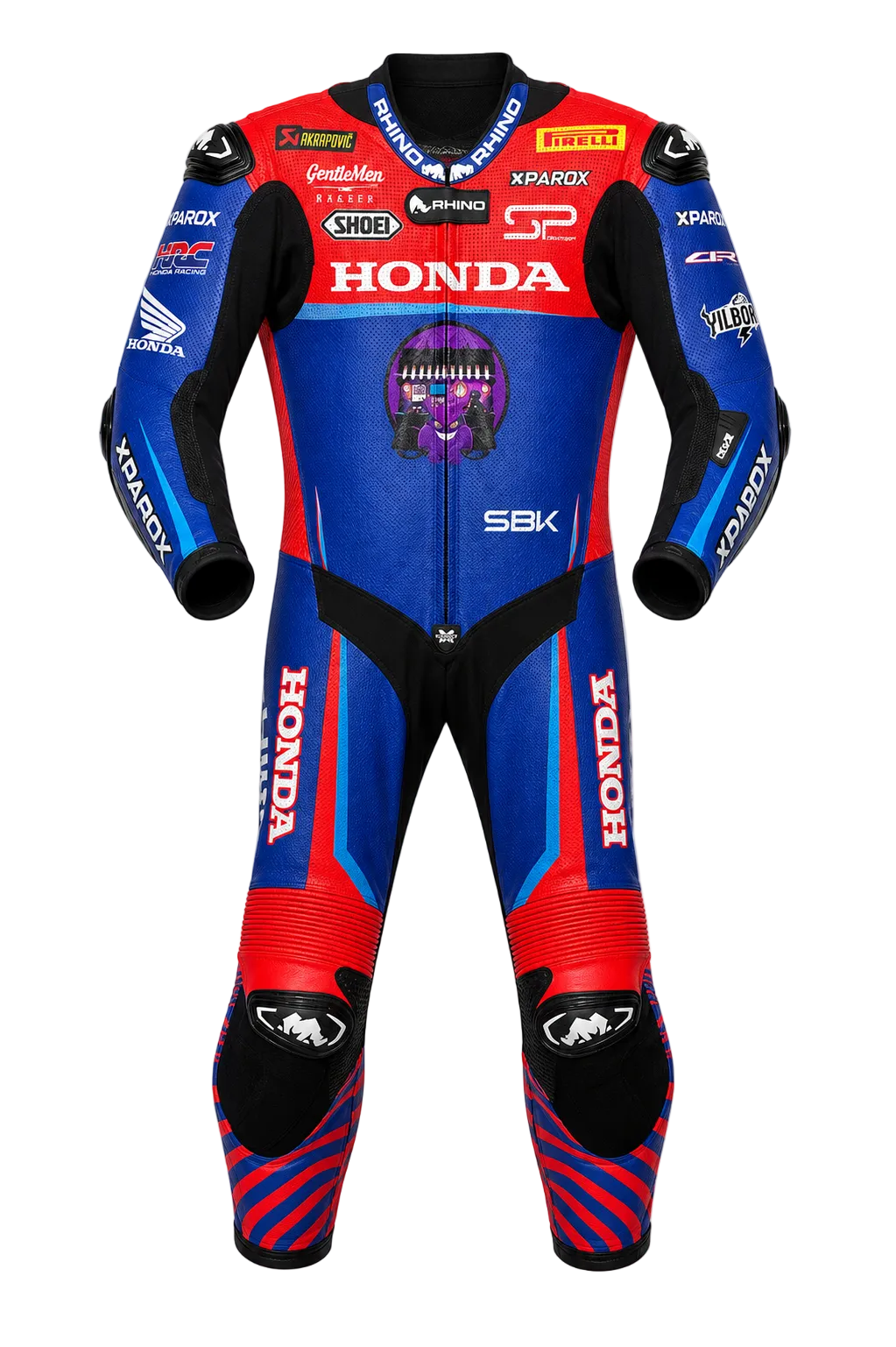 RHINO MODENA – FIM-homologierte Racing-Masslederkombi nach Mass